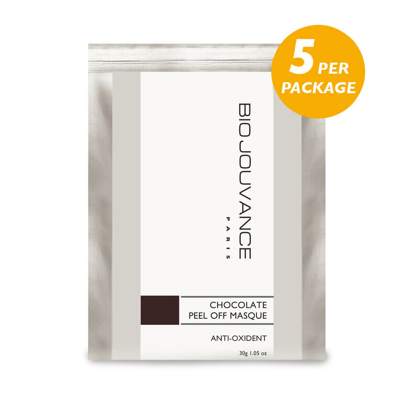 BioJouvance Paris Chocolate Peel Off Mask for Skin with Mild to Severe Rosacea
