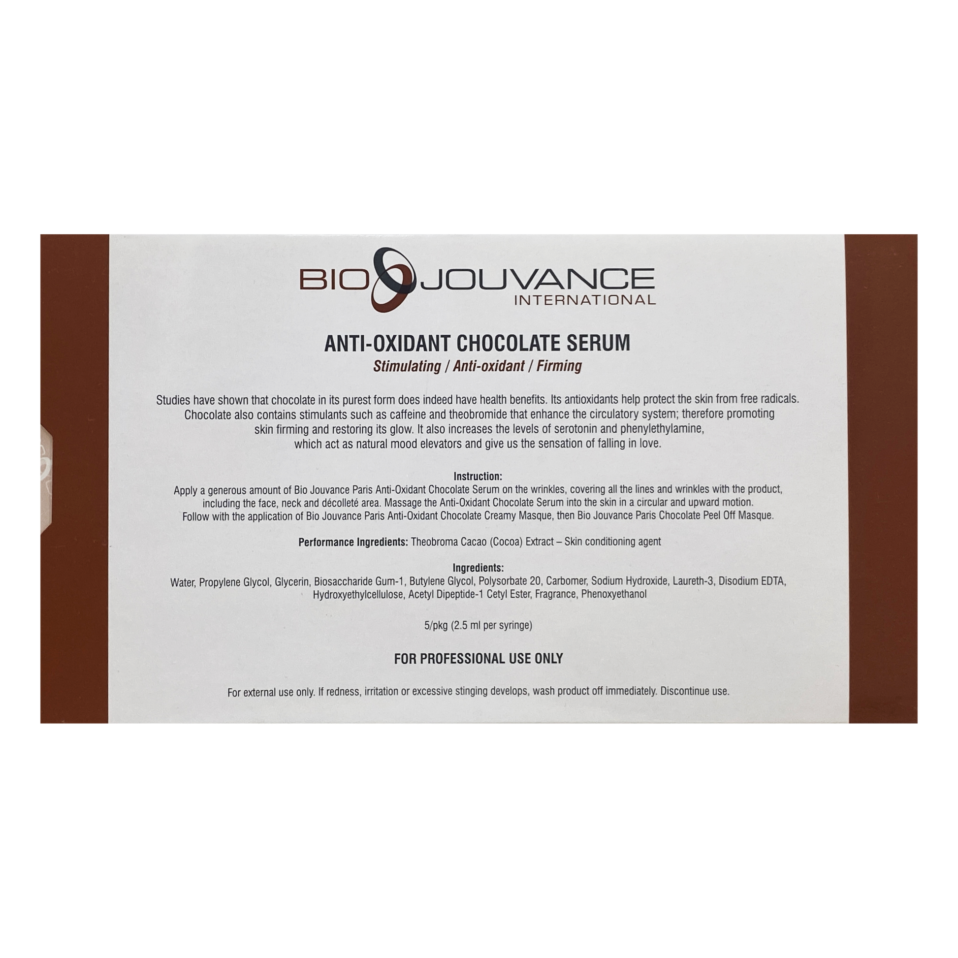 Antioxidant Chocolate Ampoules - Ampoule