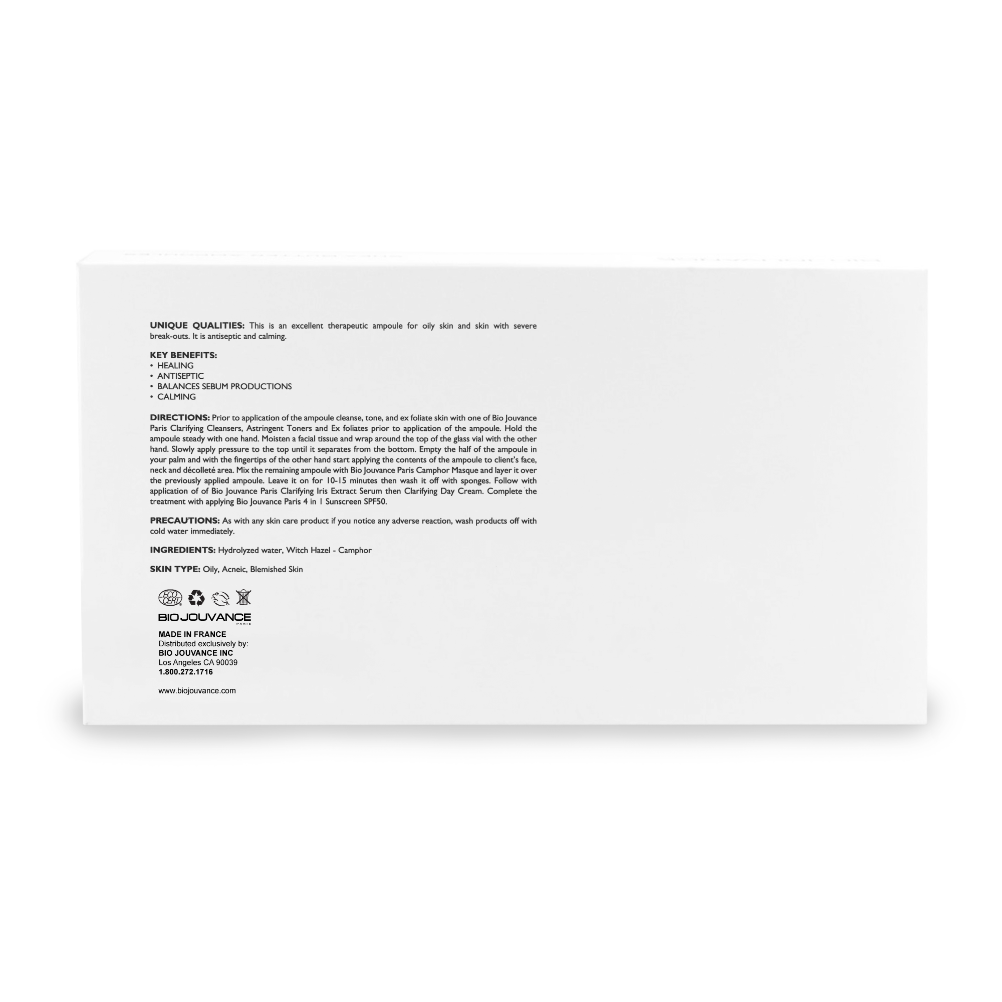 Camphor Ampoules - Ampoule