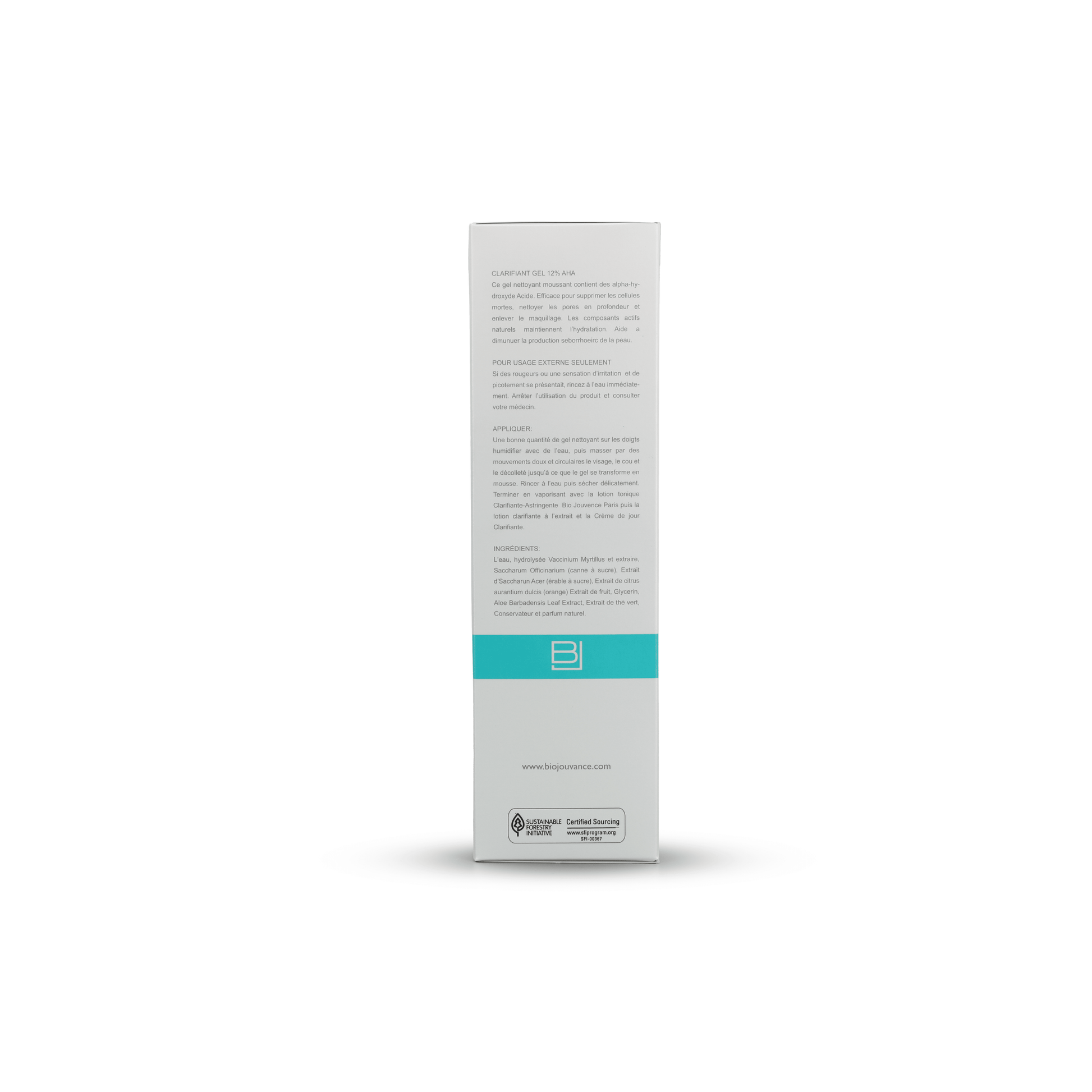Clarifying Gel Cleanser 12% AHA - Oily Skin | Bio Jouvance Paris Clarifying Gel Cleanser 12% AHA - Oily Skin | Bio Jouvance Paris