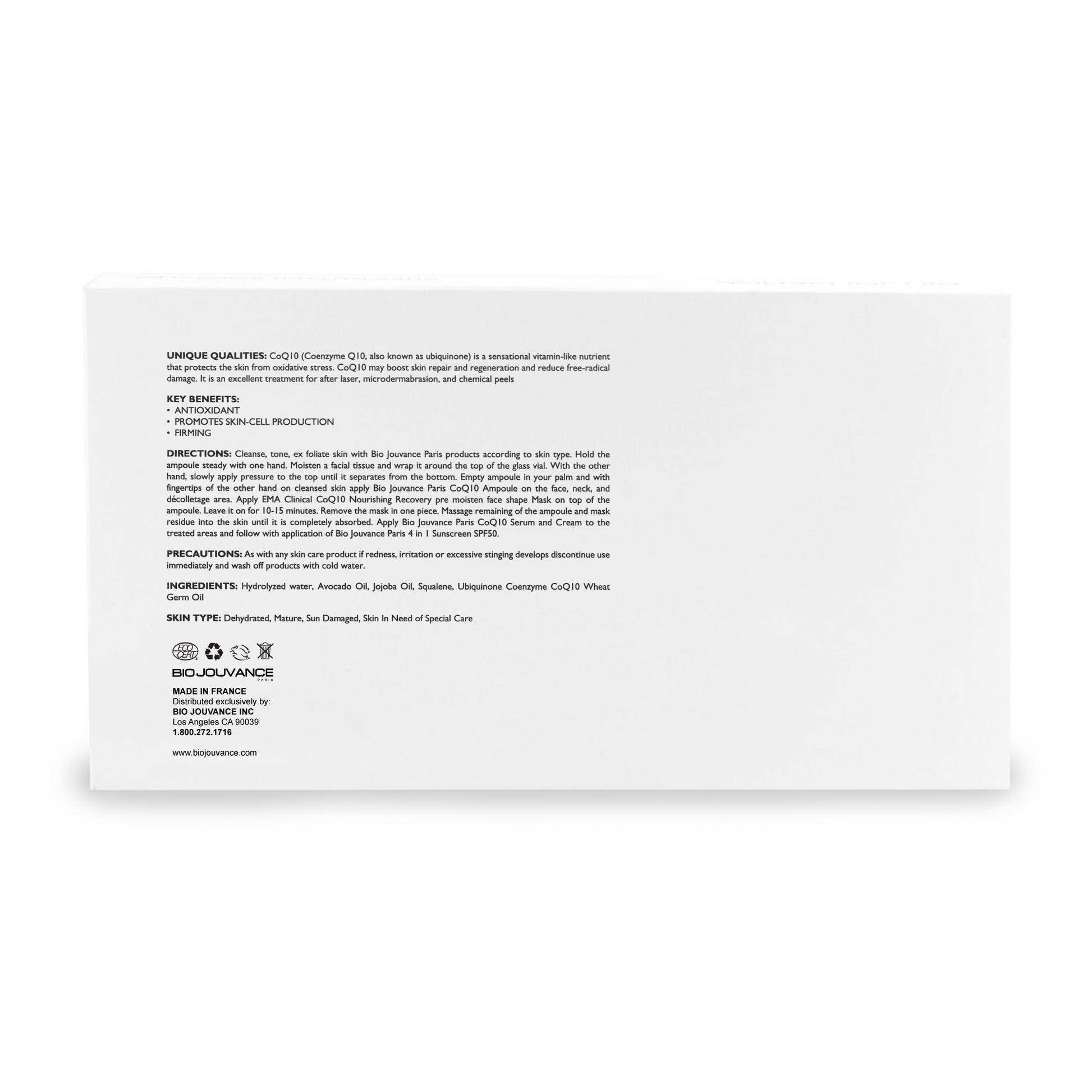 CoQ10 Ampoules - Ampoule