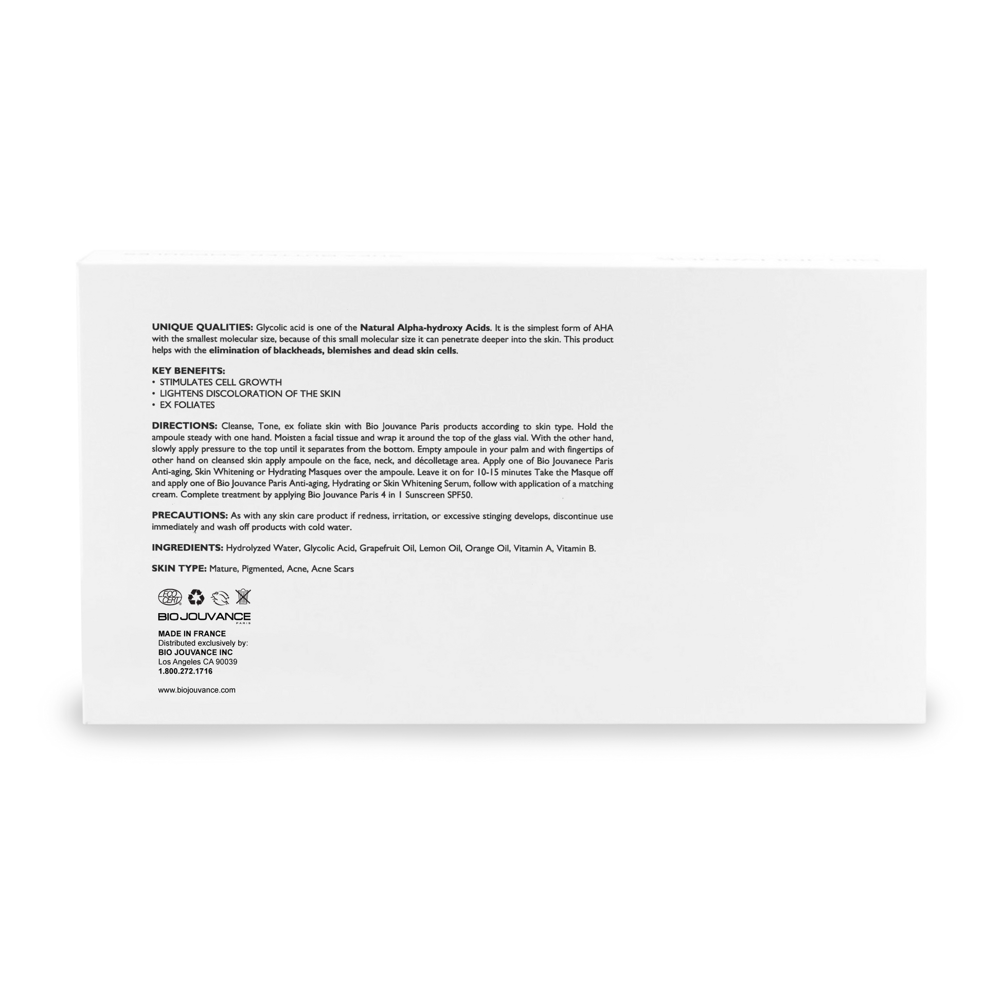 Glycolic Acid Ampoules - Ampoule