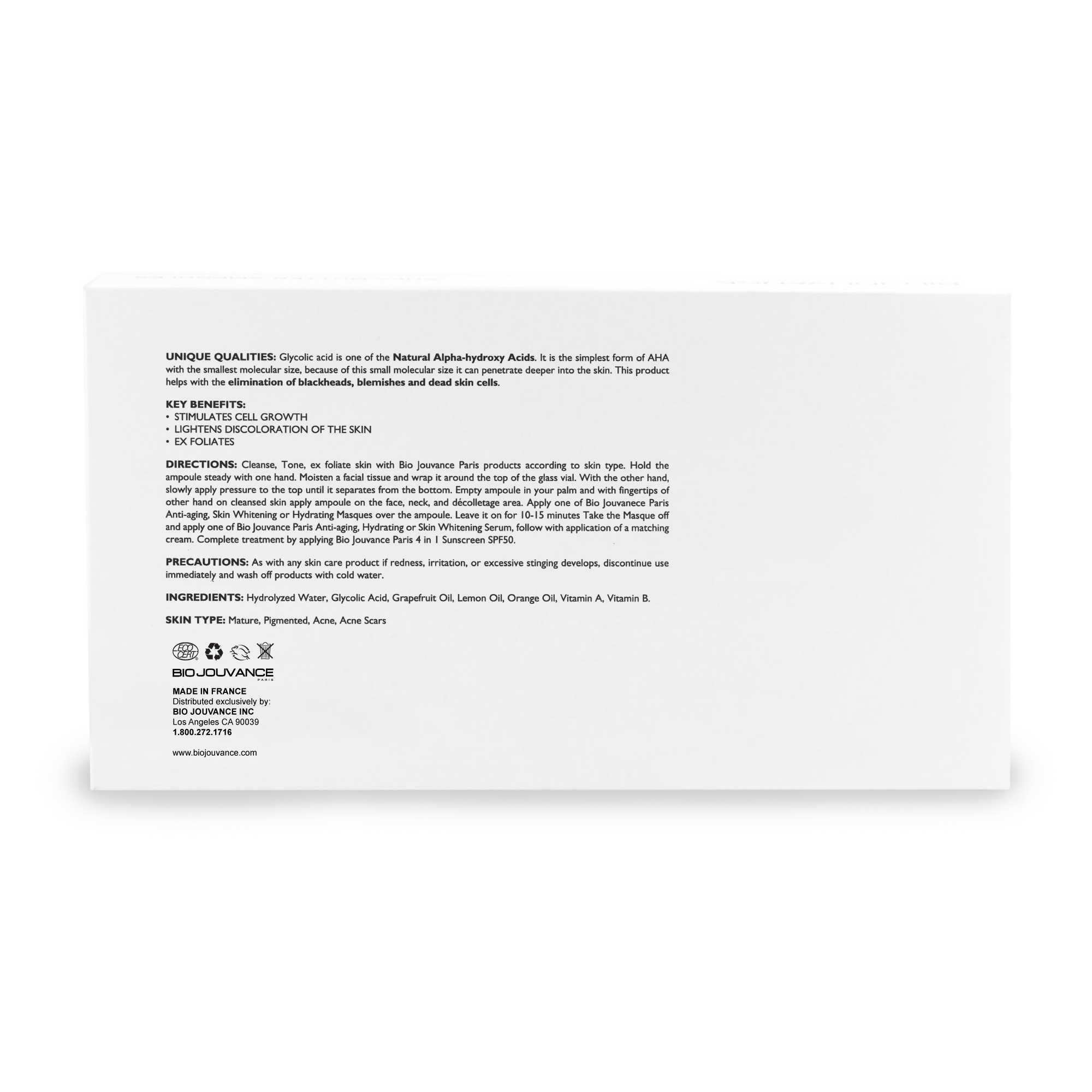 Glycolic Acid Ampoules - Ampoule