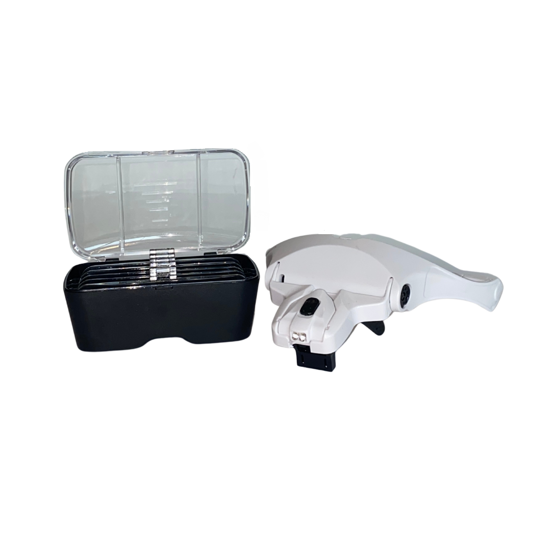 Magnifying Glasses with LED Light and Interchangeable Lenses - Diagnostic Tool