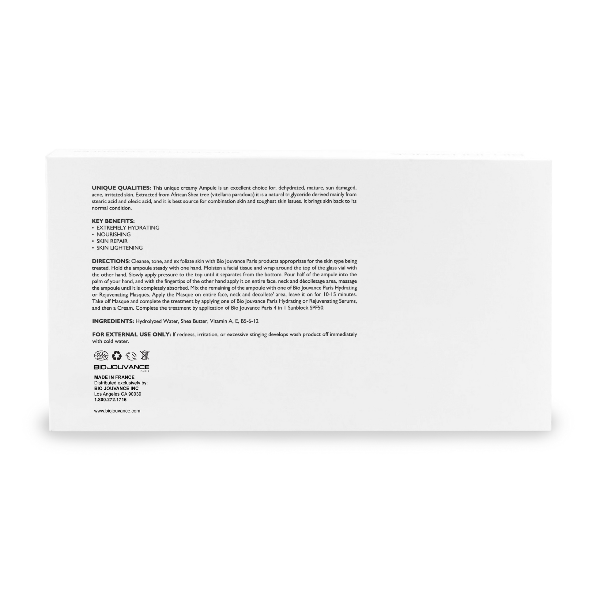 Shea Butter Ampoules - Ampoule