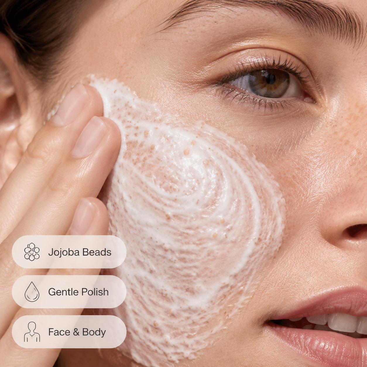 Gentle Face & Body Scrub - Exfoliator