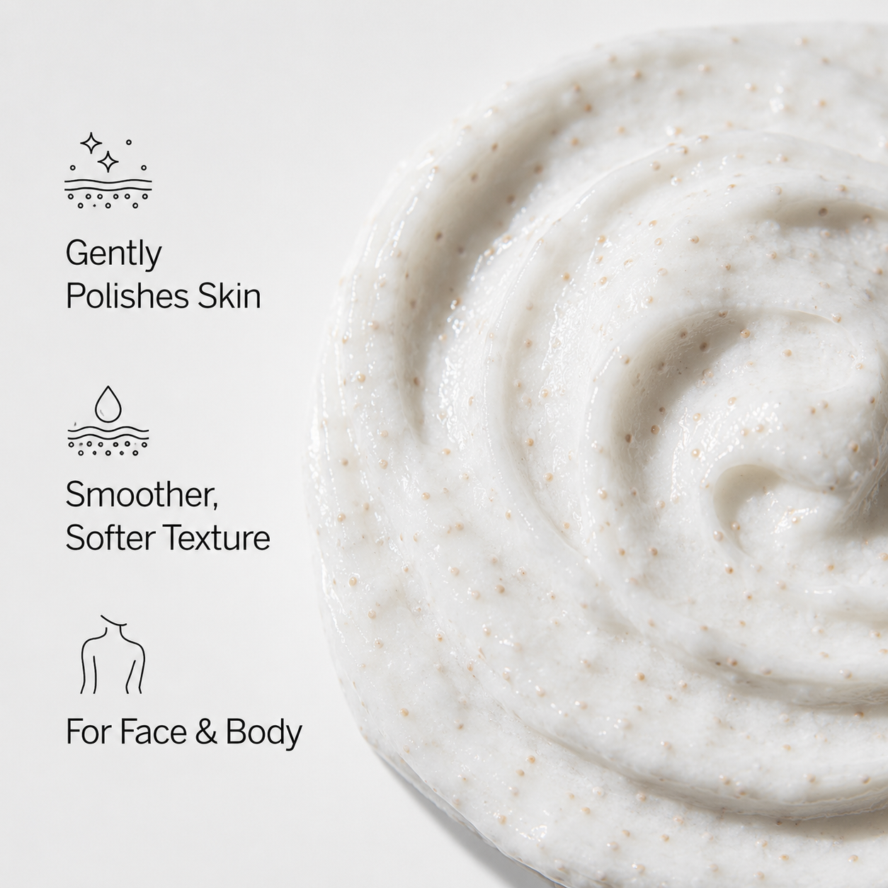 Gentle Face & Body Scrub - Exfoliator
