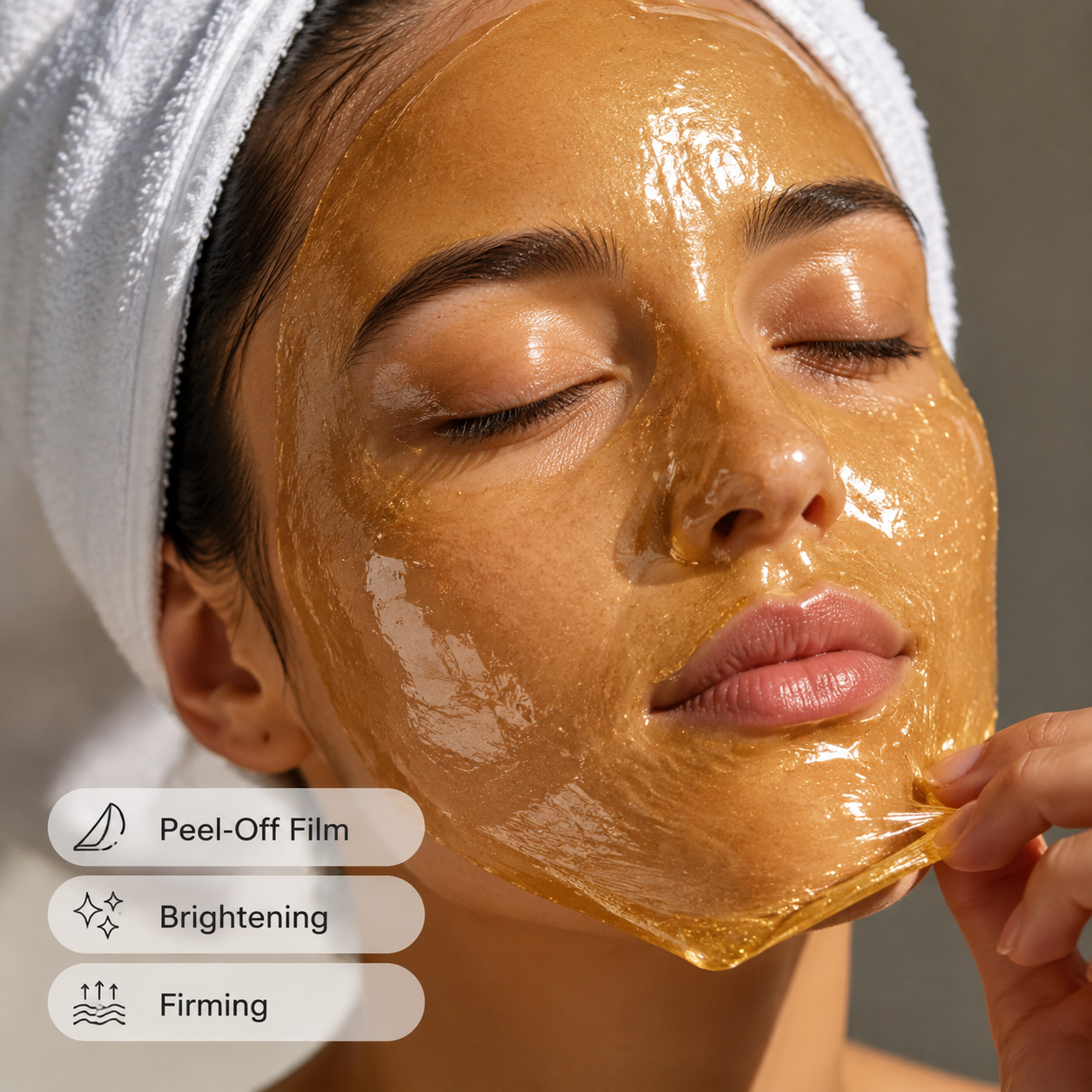 Cleopatra's 24k Gold Peel-Off Masque - Peel-Off Mask