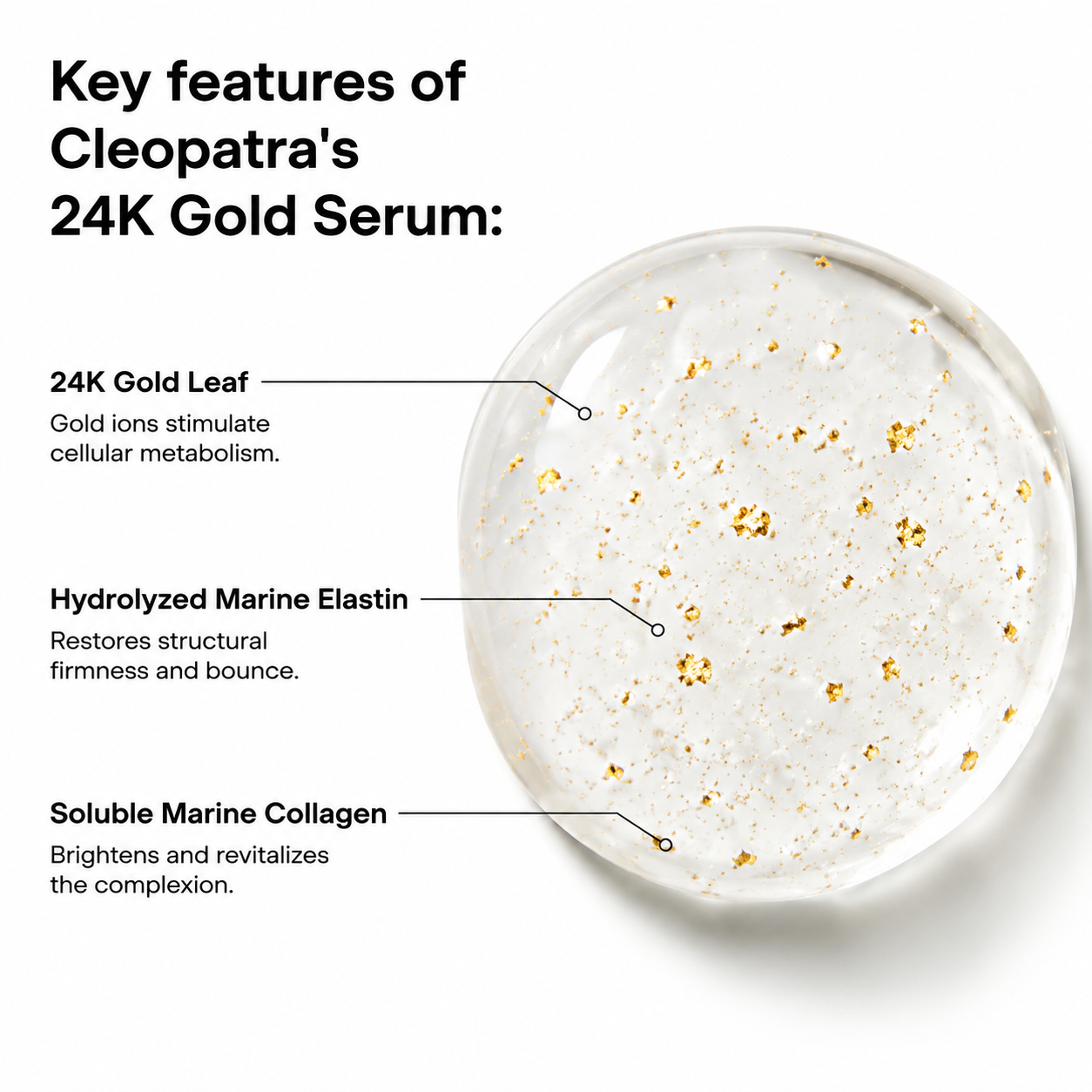 Cleopatra's 24k Gold Serum - Serum