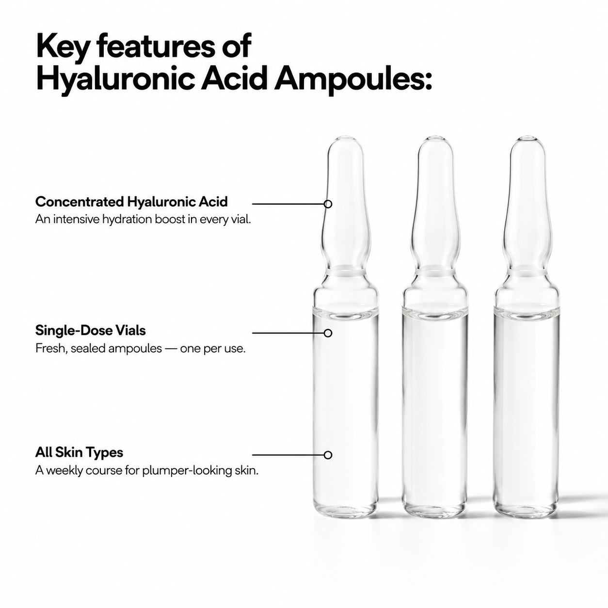 Hyaluronic Acid Ampoules - Ampoule