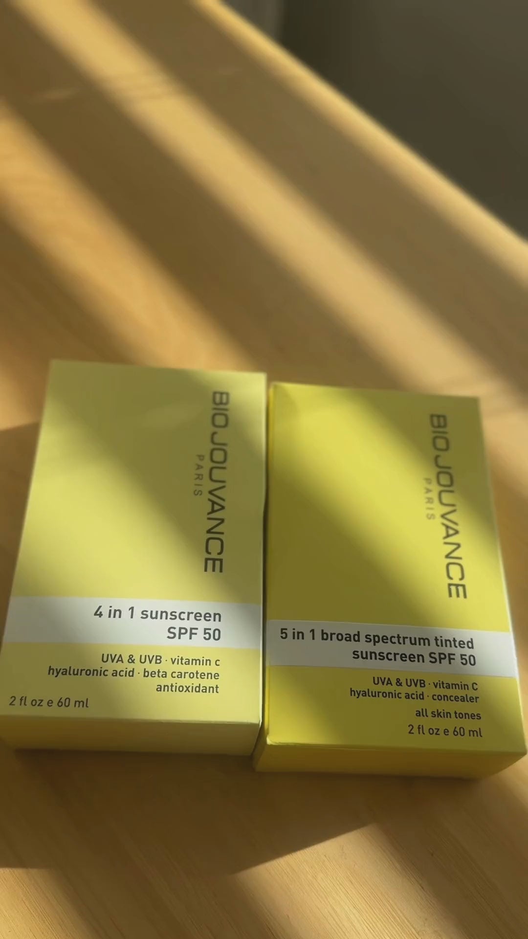 Load video: 5 in 1 Broad Spectrum Tinted Sunscreen SPF 50