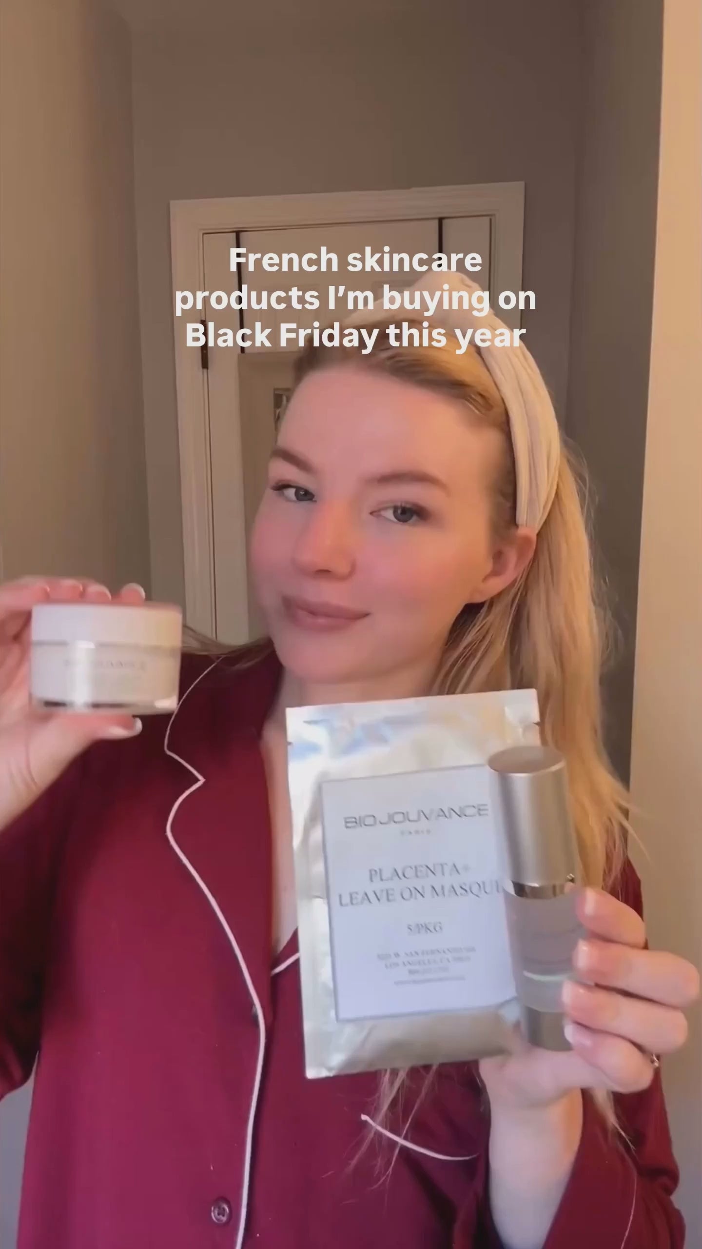 Load video: Botanical Placenta Serum