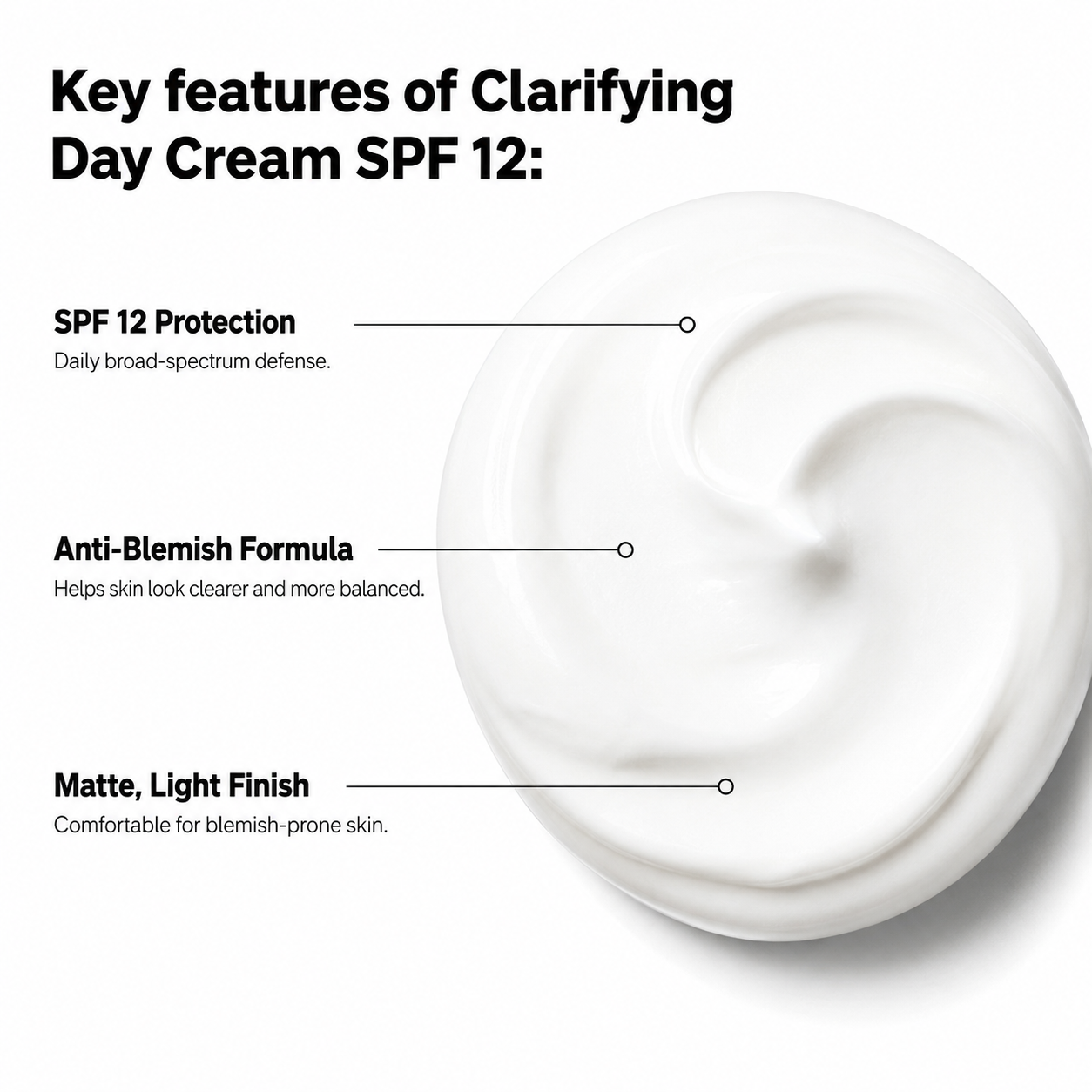 Clarifying Day Cream SPF 12 - Day Cream