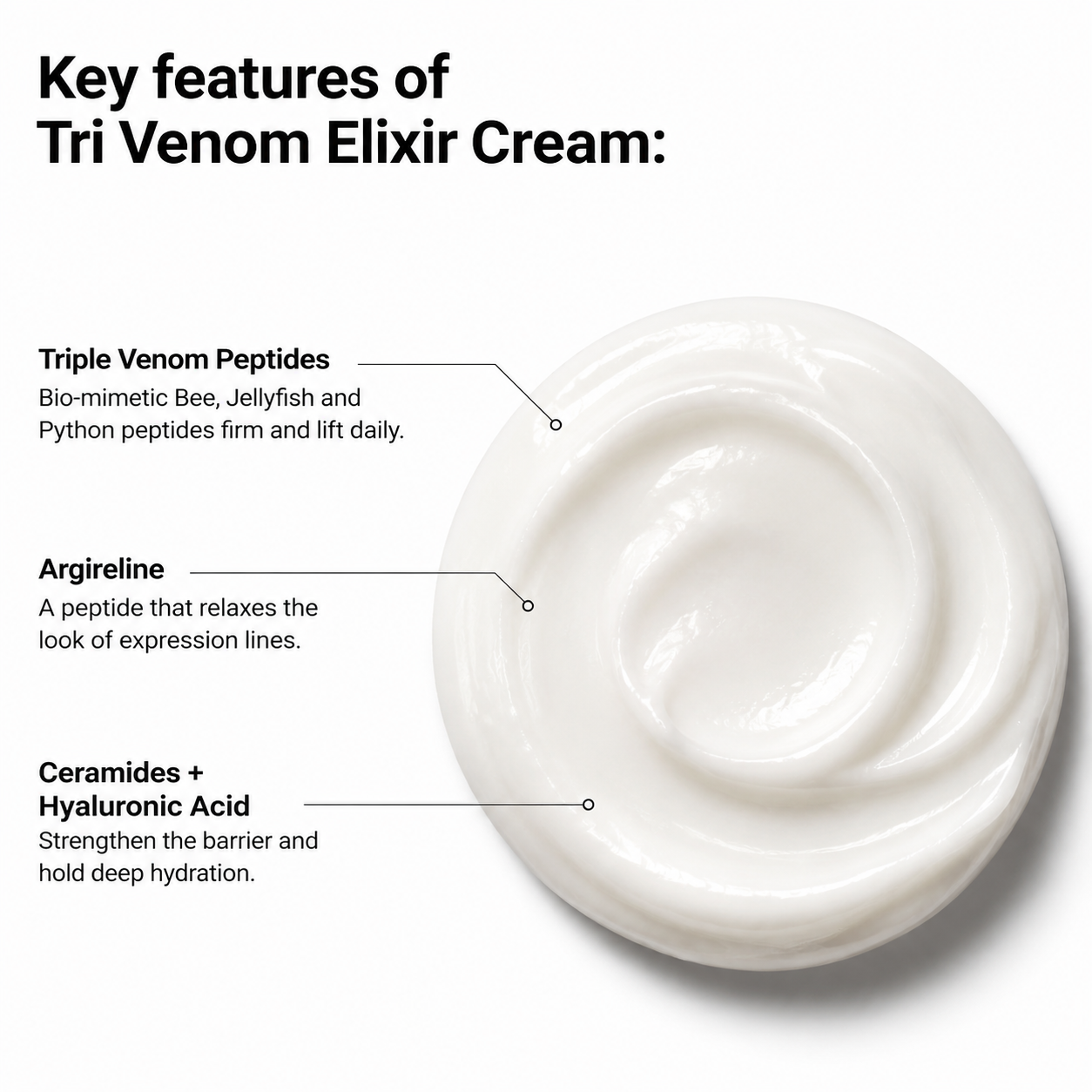 Tri Venom Elixir Cream - Face Cream