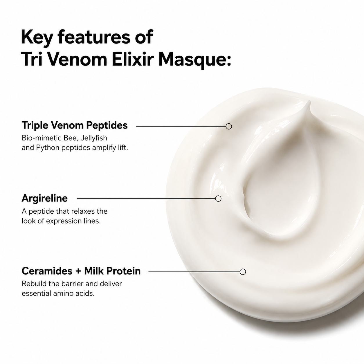 Tri Venom Elixir Masque - Face Mask