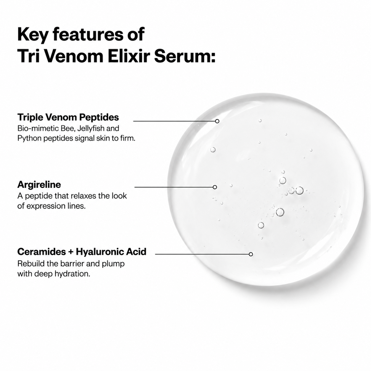 Tri Venom Elixir Serum - Serum