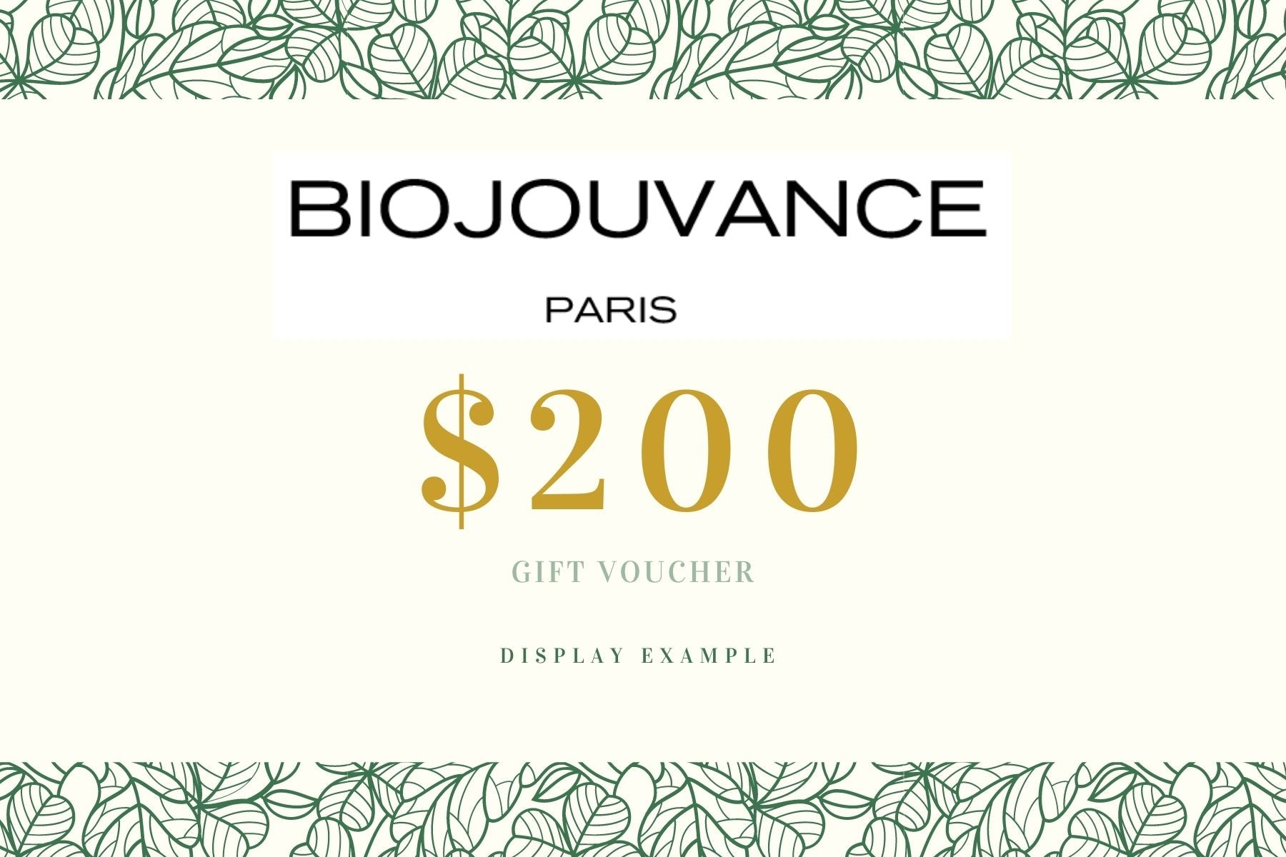 BioJouvance Gift Cards